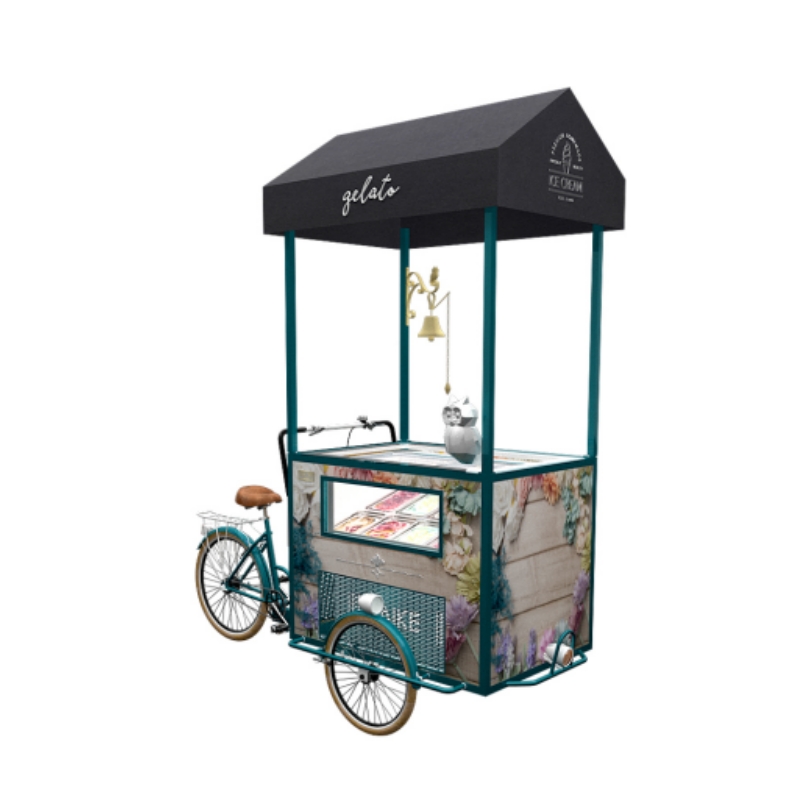 Customizable Ice Cream Bike with Branding Options