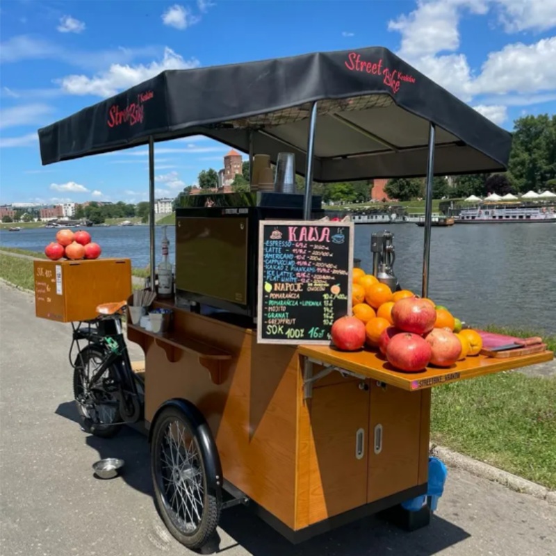 Ready to serve Coffee Bike with Full-Functional Workstation